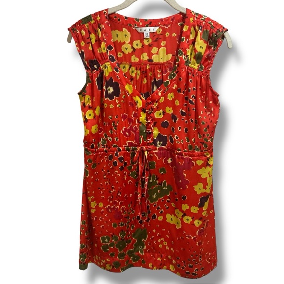 CAbi Art Teacher Wild Flower Tunic Size XS ( NWOT) - Picture 3 of 9